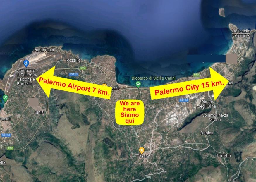 Airport Home & Bringo Car Rental Carini Dış mekan fotoğraf